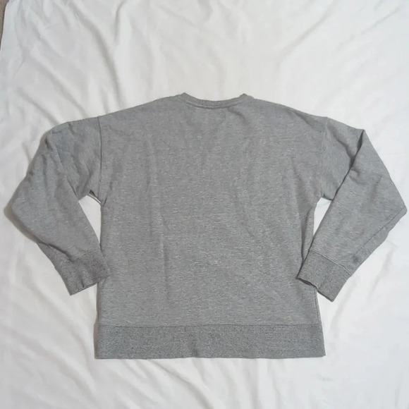 Lucky Brand Sueded Terry Crew, Color Gray Size M - Picture 5 of 15